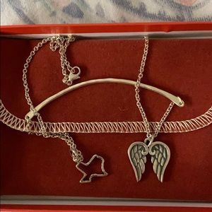 James Avery Charm Necklace with Charms